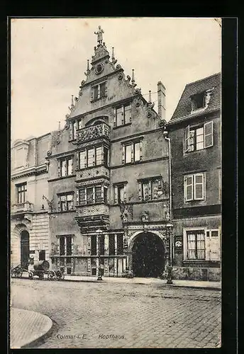 AK Colmar i. Els., Ansicht vom Kopfhaus