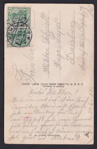 Filz-AK Napoleon mit Filzhut in nachdenklicher Pose