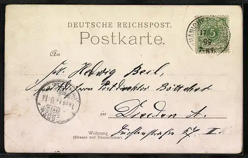 AK Rippien, Gasthaus Rippien mit Tanzsaal