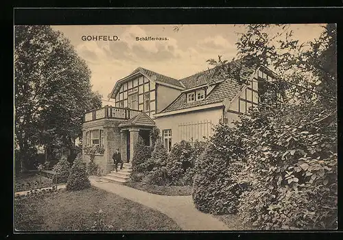 AK Gohfeld, Blick zum Schäfferhaus
