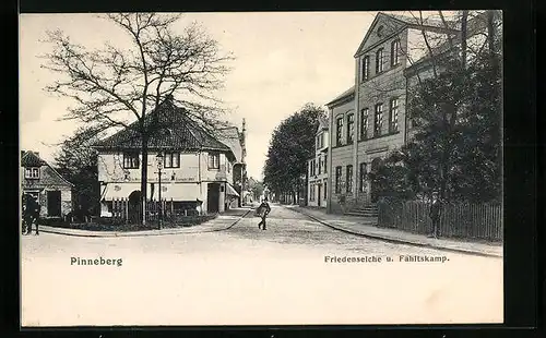 AK Pinneberg, Friedenseiche und Fahltskamp