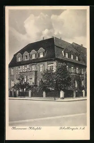 AK Hannover-Kleefeld, Haus Schellingstrasse 5 A