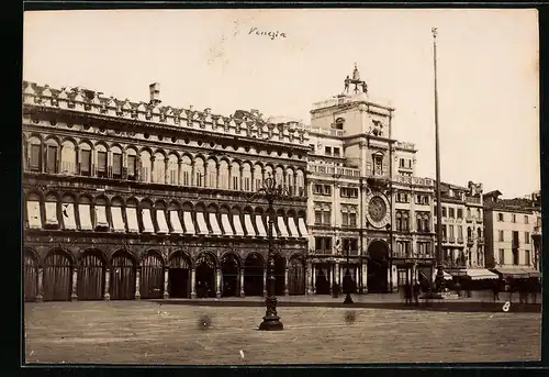 14 Fotografien unbekannter Fotograf, Ansicht Venedig - Venezia, Markusplatz, Dogenpalast, Seufzerbrücke, Arsenal u.a.