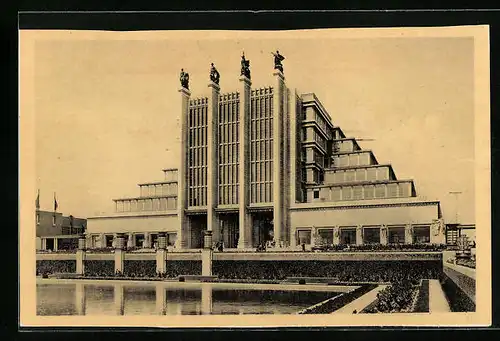 AK Bruxelles, Exposition Universelle 1935, Grand Palais