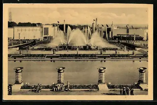 AK Bruxelles, Exposition Universelle 1935, Vue d`ensemble