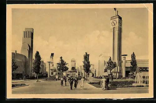 AK Bruxelles, Exposition Universelle 1935, Vue générale