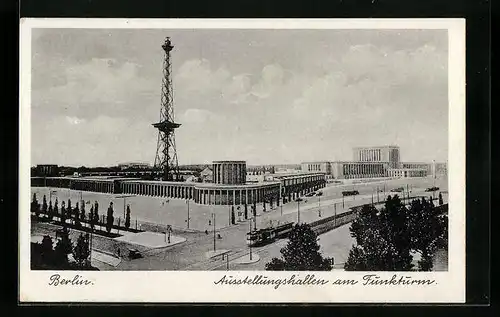 AK Berlin, Ausstellungshallen am Funkturm