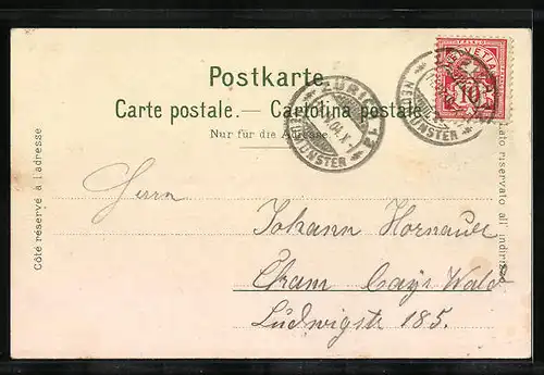 AK Zürich, Dampfer Helvetia bei der Hafeneinfahrt