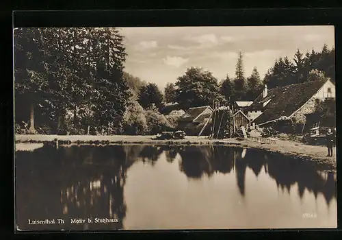 AK Luisenthal i. Th., Motiv b. Stutzhaus