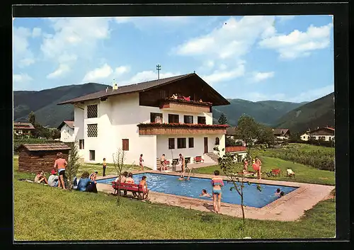 AK Natz bei Brixen, Haus Freihof mit Swimming Pool