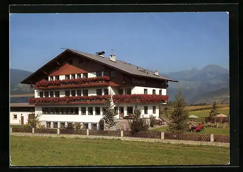 AK Natz bei Brixen, Pension Natznerhof mit Garten