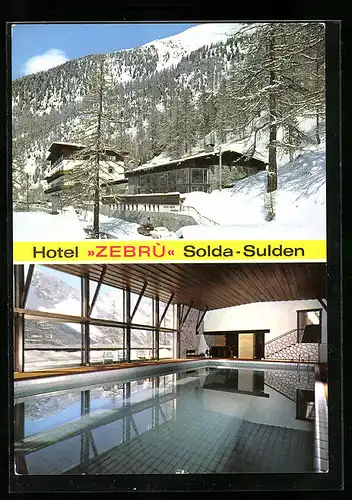 AK Sulden, Hotel Zebrù mit Schwimmbad