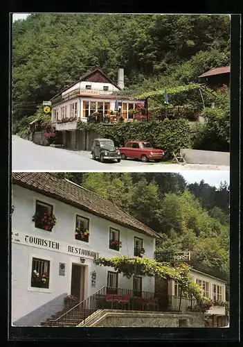 AK Sarnthein, Gasthaus zum Touristen