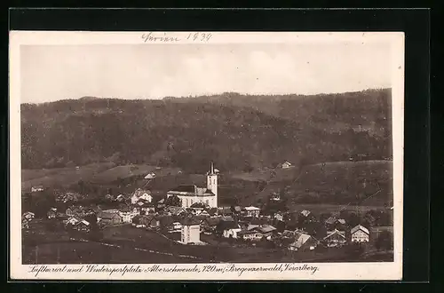 AK Alberschwende im Breg. Wald, Gesamtansicht des Luftkurortes