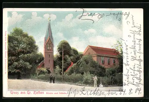 AK Gr. Ziethen, Kirche und Schule