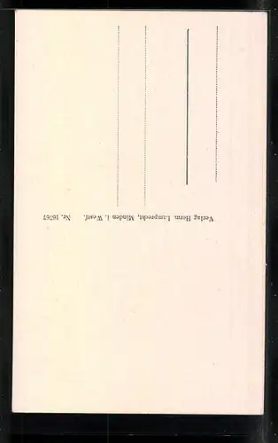 AK Minden i. Westf., Blick auf den Dom