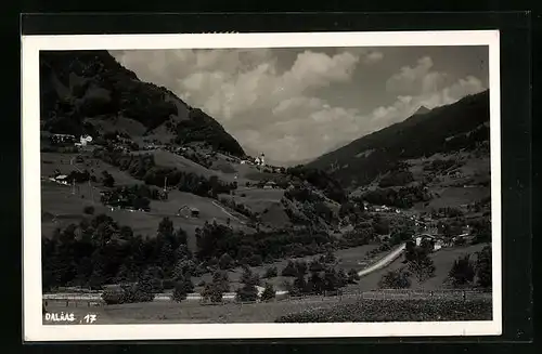 AK Dalaas am Arlberg, Teilansicht mit Kirche