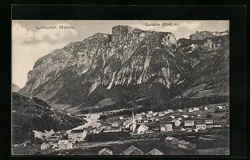 AK Mellau im Bregenzerwald, Ort und Canisfluh