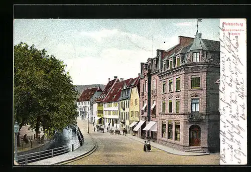 AK Weissenburg, Strassenpartie in den Anselmannstaden