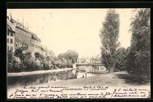 AK Strassburg, An den Thomasstaden