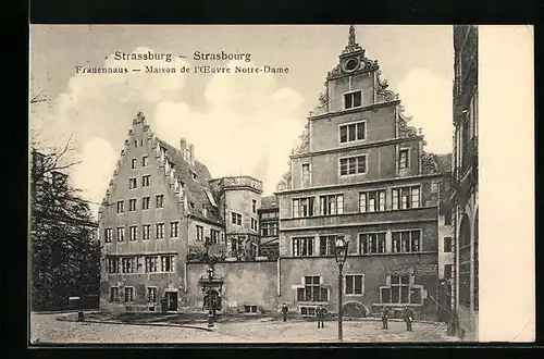 AK Strassburg, Ansicht vom Frauenhaus