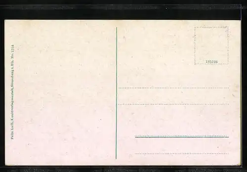 AK Zabern, Ansicht vom Rathaus