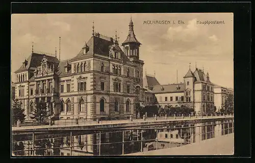 AK Mülhausen i. E., Hauptpostamt