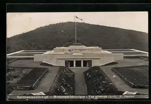 AK Hartmannswillerkopf, Monument historique, Vue generale