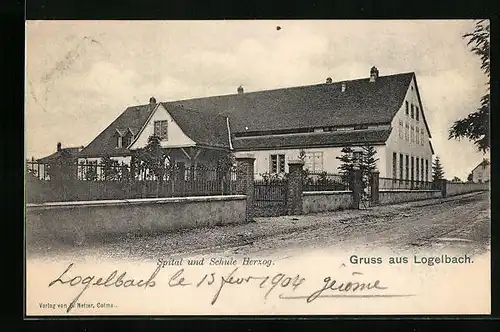 AK Logelbach, Spital und Schule Herzog