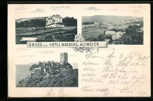 AK Altweiler, Hotel Musberg
