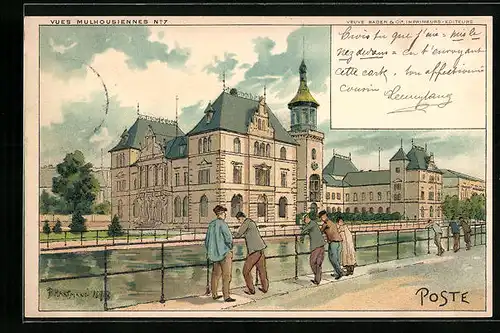 Lithographie Mulhouse, Poste