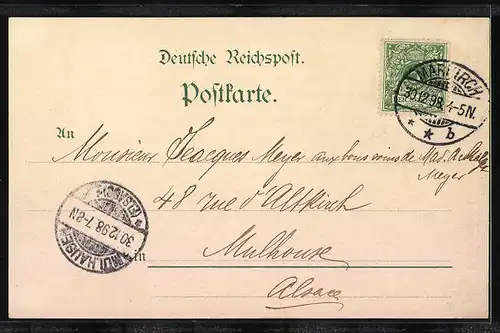 Lithographie Mulhouse, Poste