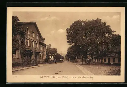 AK Wesserling, Hôtel de Wesserling