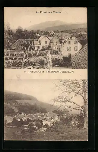 AK Jungholz, Panorama et l`Hartmannsweilerkopf