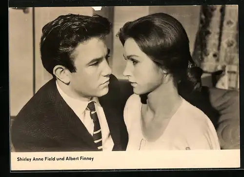 AK Schauspieler Shirley Anne Field und Albert Finney in einer Filmszene