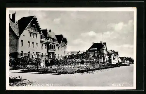AK Köln-Wahn, Strassenpartie mit Villen