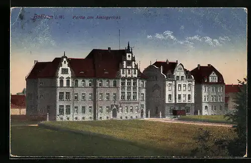 AK Bottrop i. W., Partie am Amtsgericht