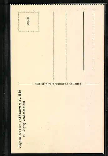 AK Leipzig-Grosszschocher, Allgemeiner Turn- und Sportverein v. 1859, Gedenkstein