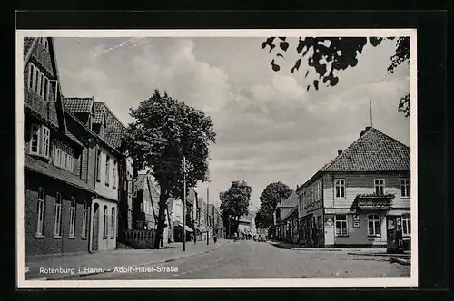 AK Rotenburg i. Hann., Strasse