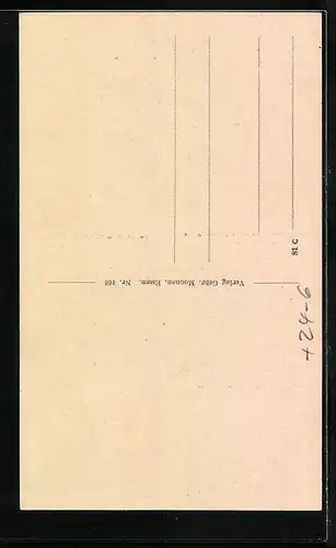 AK Düsseldorf-Bilk, Unwetter-Zerstörungen 8.6.1924, durch Unwetter abgerissene Balkone