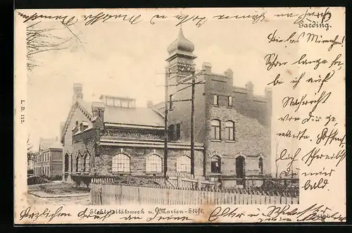 AK Garding, Elektrizitätswerk und Marienstift