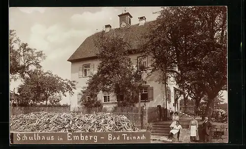 AK Bad Teinach, Schulhaus in Emberg