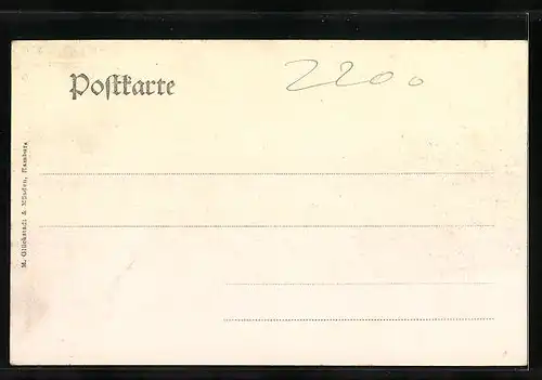 AK Elmshorn, Blick in die Kaltenweide Strasse