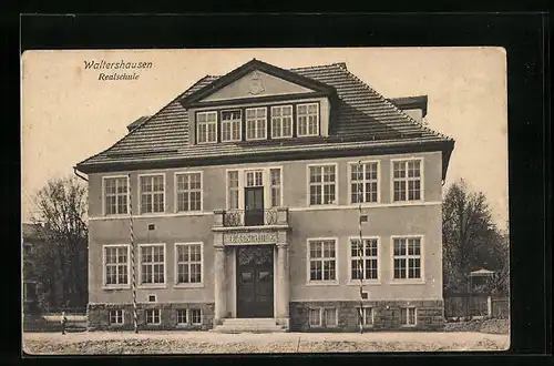 AK Waltershausen, Ansicht der Realschule