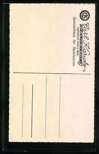 AK Helmstedt, Specialhaus für Textilwaren Carl Karutz