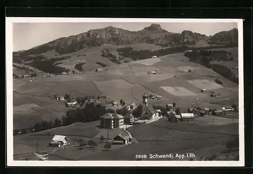 AK Schwendi, Blick auf die Kirche im Ort