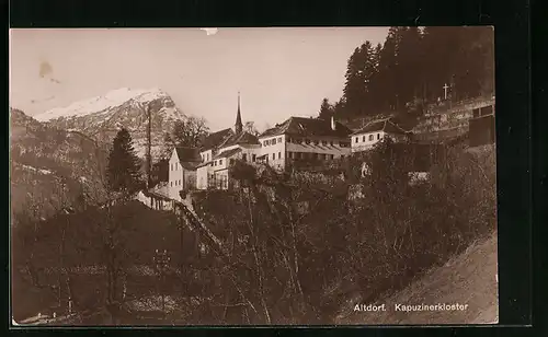 AK Altdorf, Partie am Kapuzinerkloster