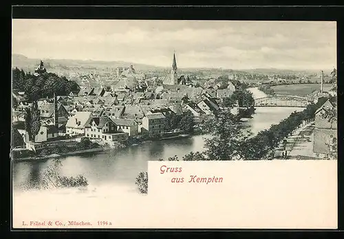 AK Kempten, Totalansicht