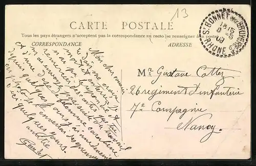 AK Aigueperse, Route de Gibles et Ecole