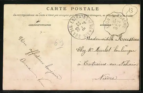 AK Chazay-d`Azergues, Cafe du Baboin J. Revin